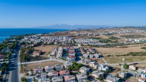 Mavişehrim Vizyon projesi, denize bakan kuş bakışı