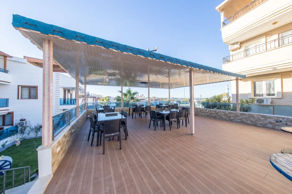 Mavişehrim Vizyon café and restaurant terrace