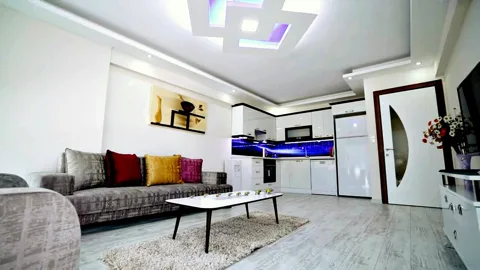 Mavişehrim Vizyon daire içi, açık salon ve mutfak
